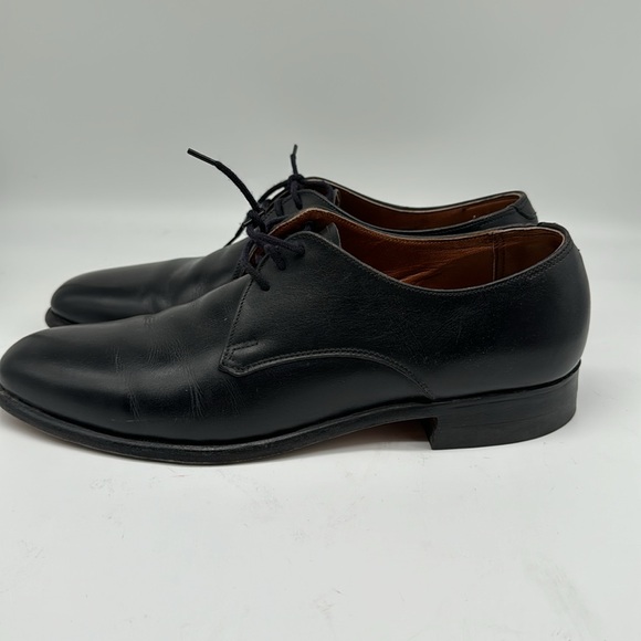 Dack’s Bespoke Quality 9. Black leather derby beautiful condition. - Picture 4 of 6